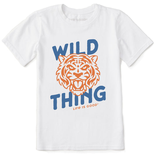 Kids Wild Thing Tiger Short Sleeve Crusher Tee