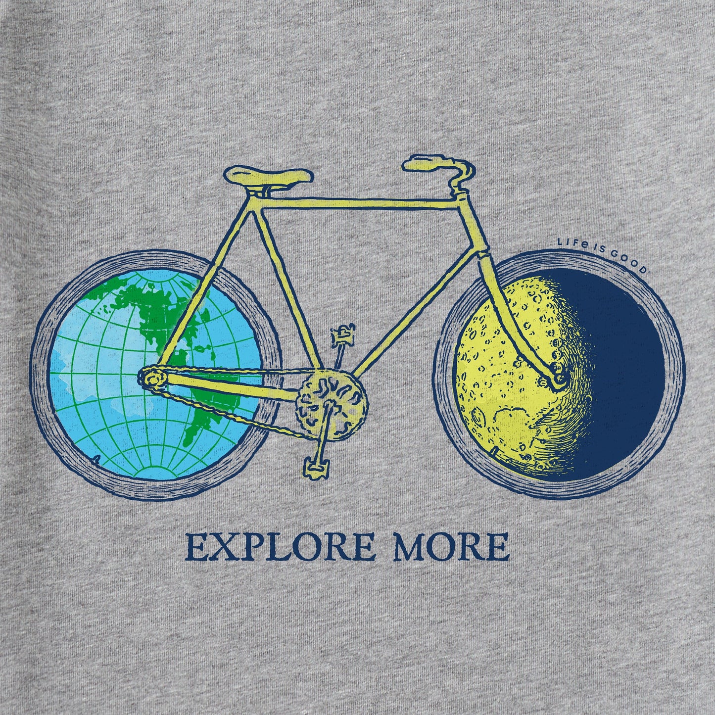 Men's Explore More Bike Short Sleeve Tee