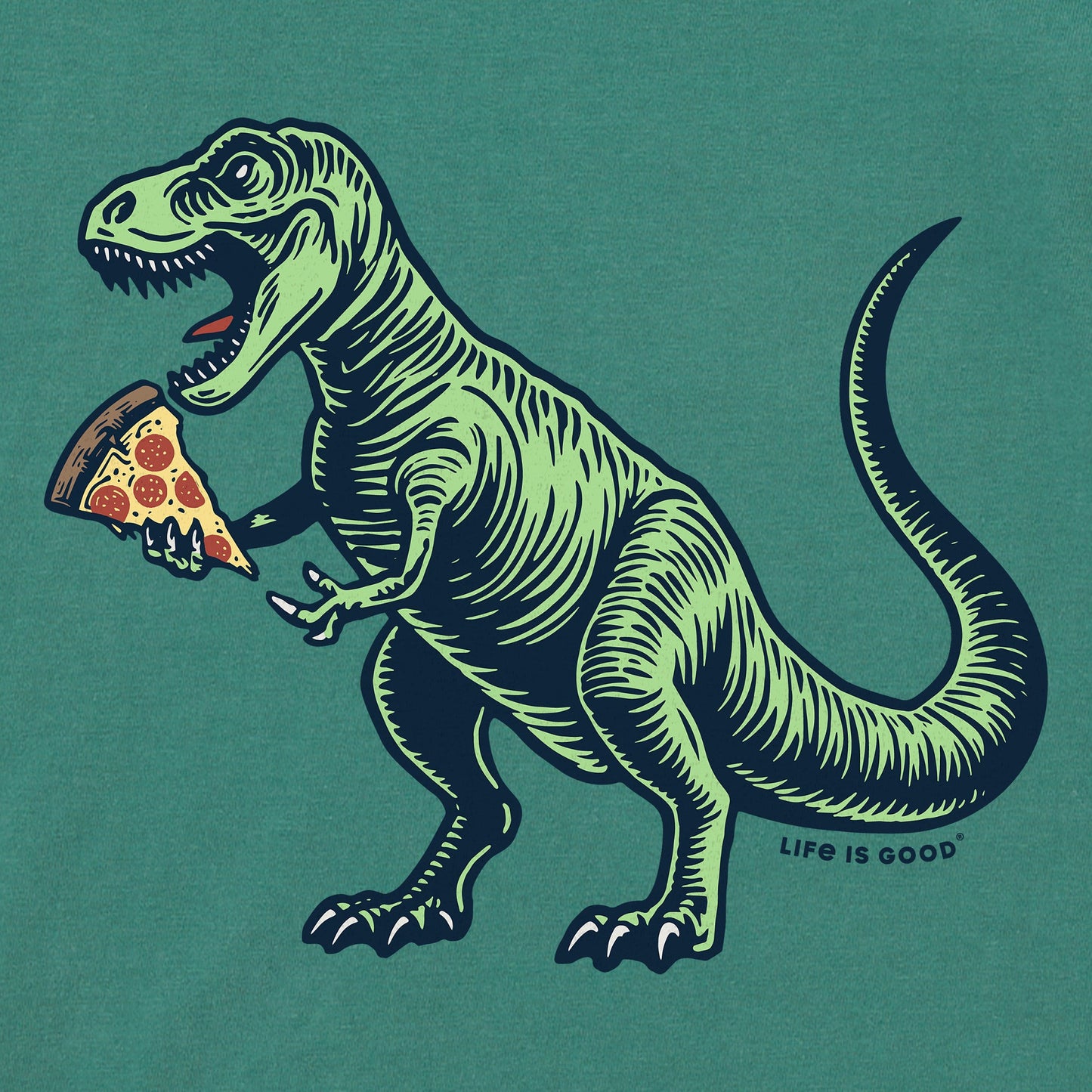 Women's Snack Attack T Rex Short Sleeve Crusher Boxy Tee