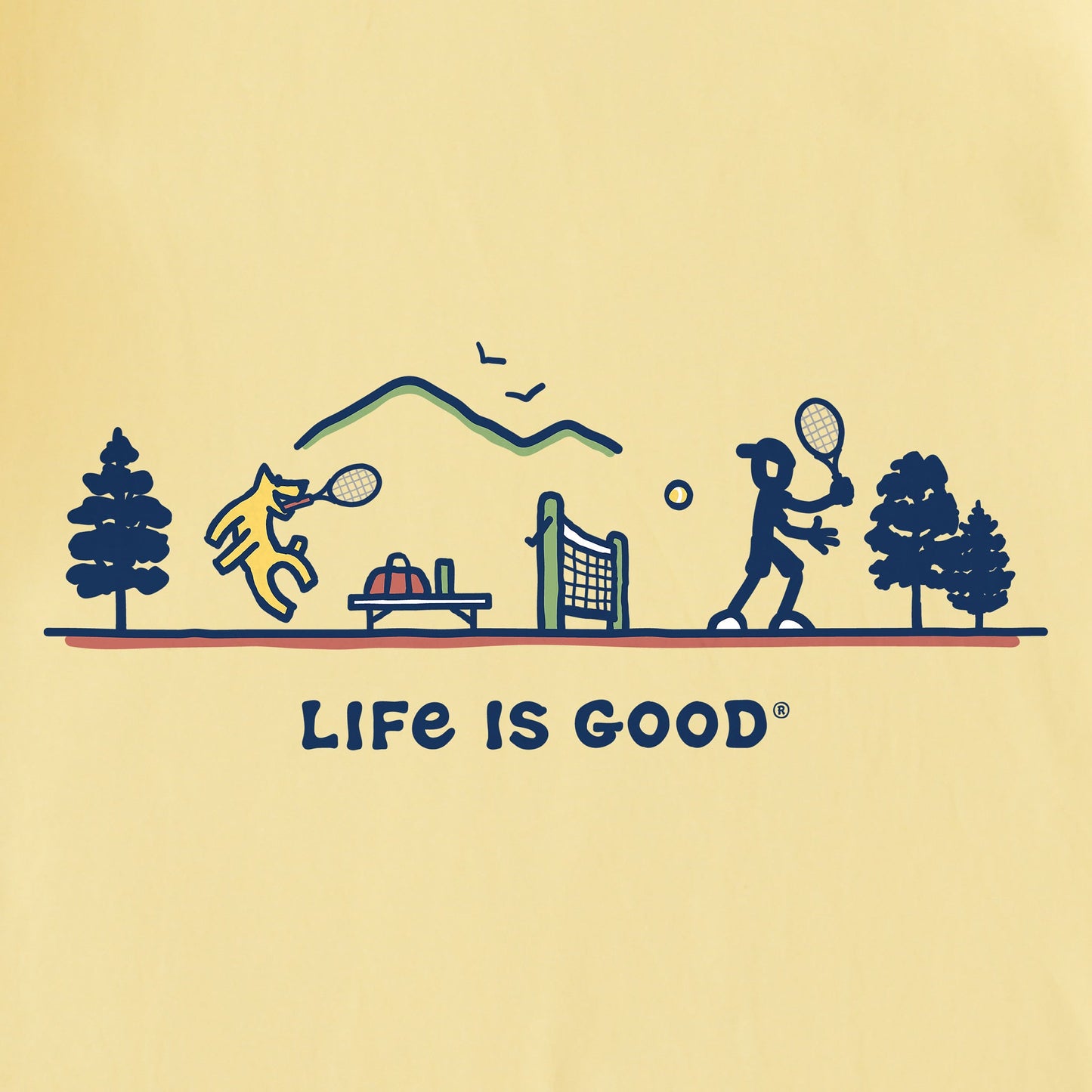 Women's Jake & Rocket Tennis Vista Short Sleeve Tee