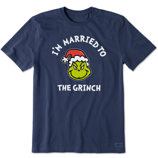 Men's Married to the Grinch Short Sleeve Crusher Tee