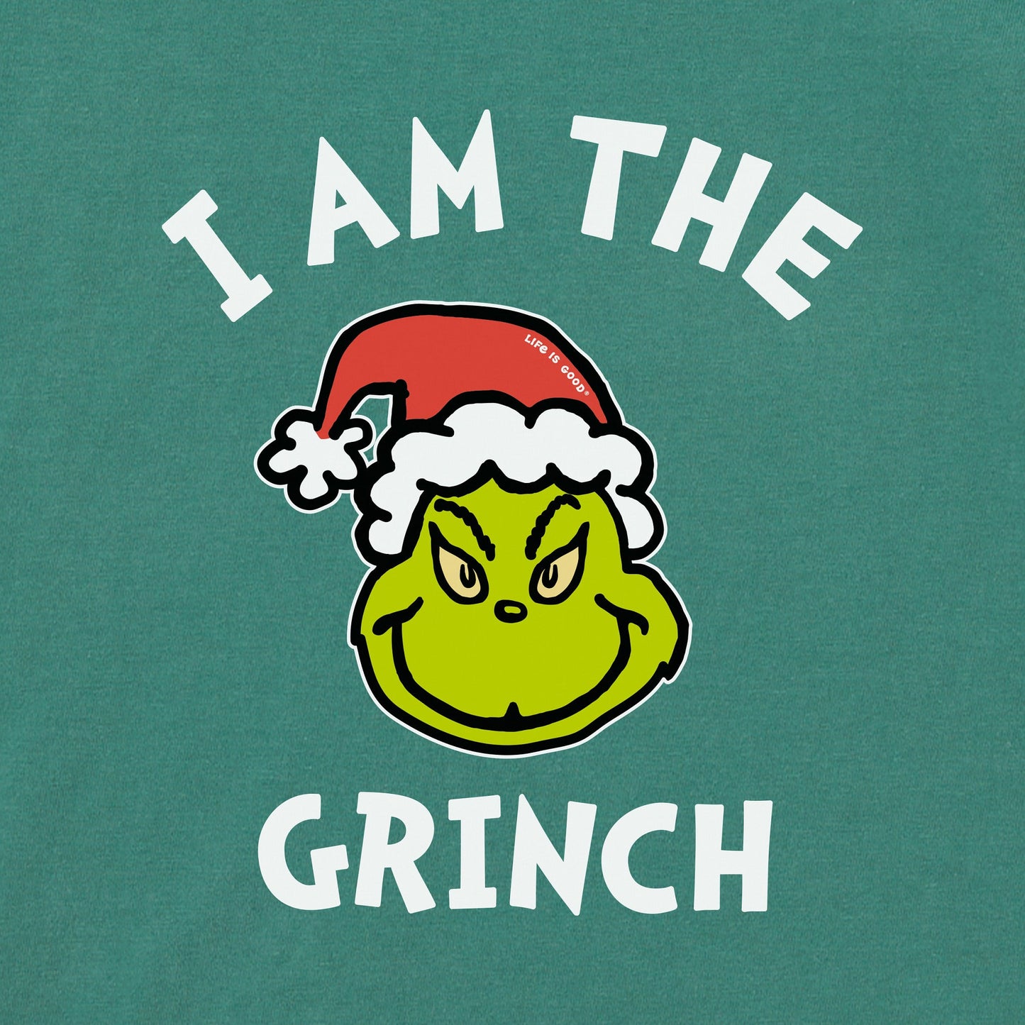 Men's I Am The Grinch Long Sleeve Crusher Tee