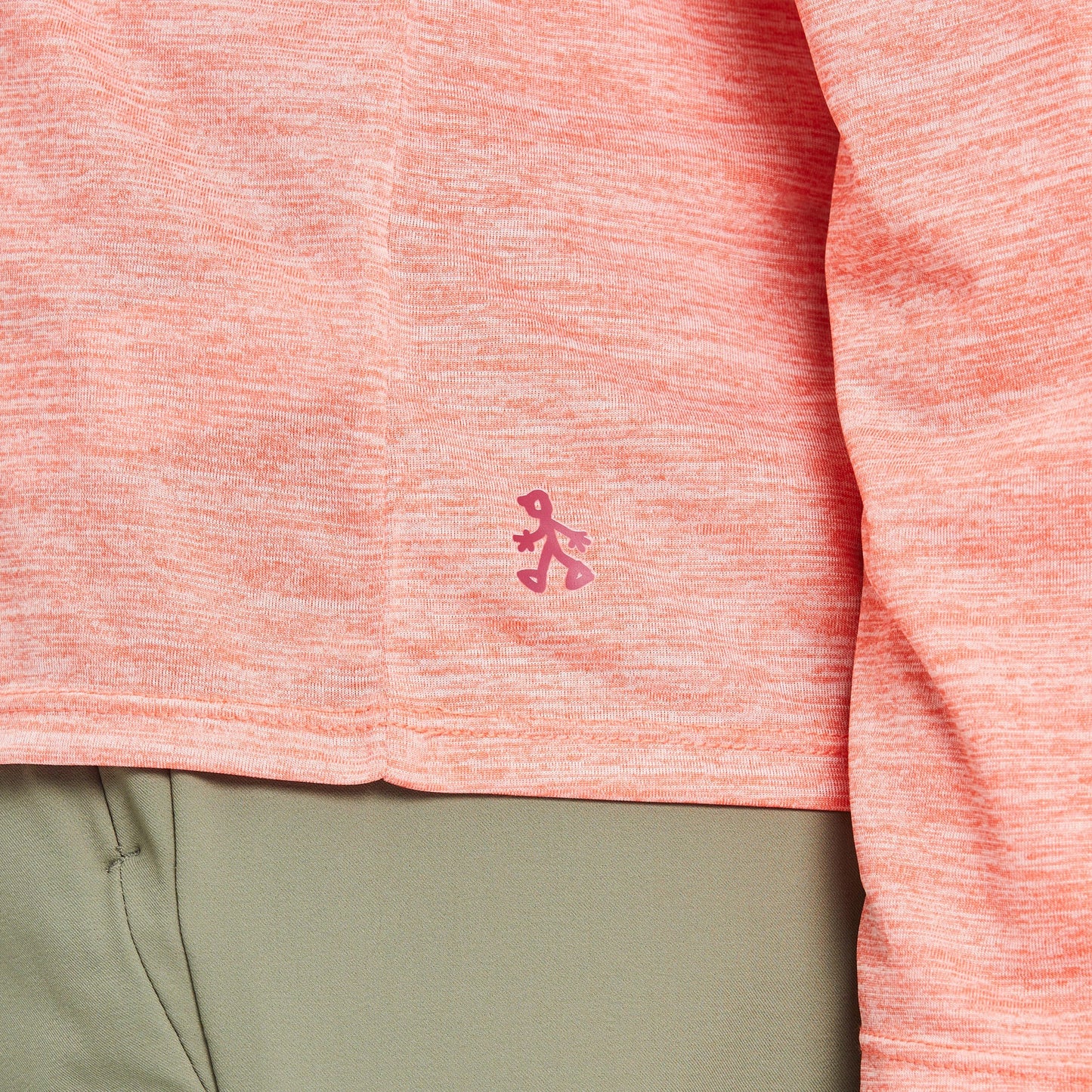 Women's Woodblock Sun Long Sleeve Sun Crusher Tee