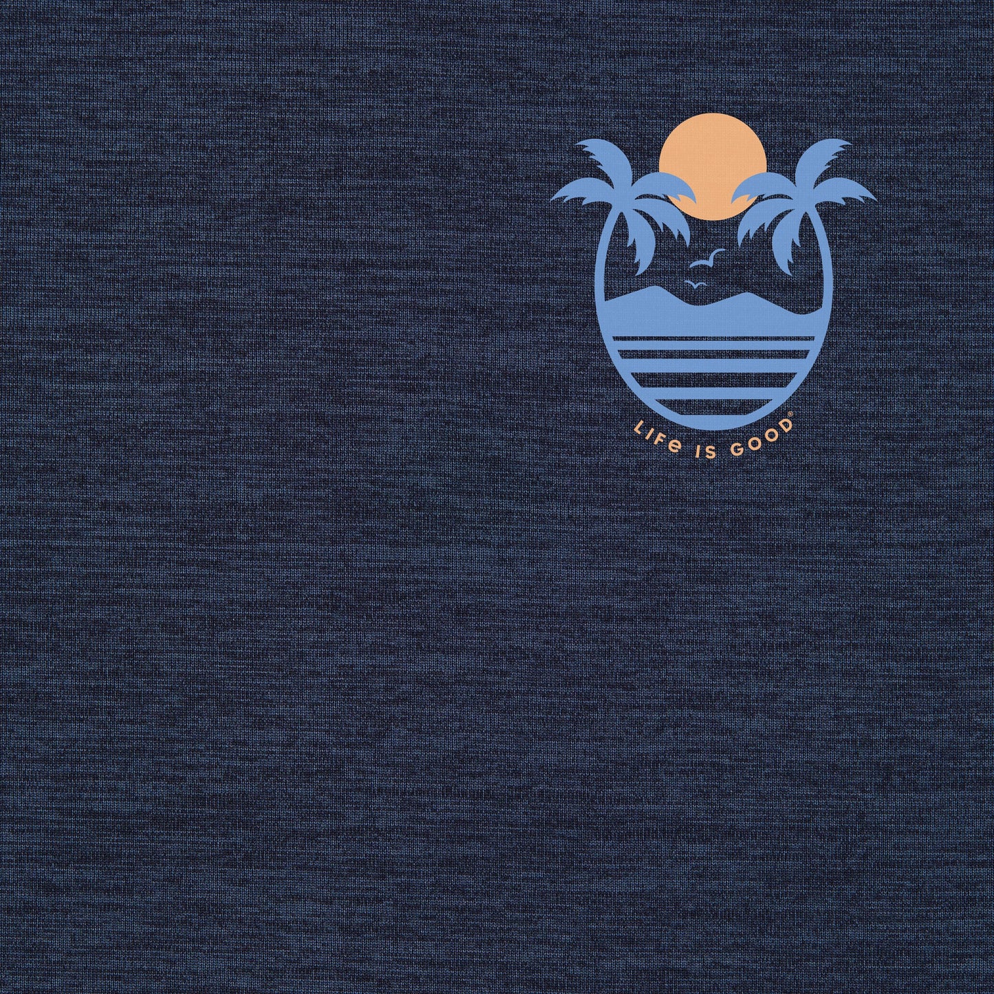 Women's Small Palms Long Sleeve Sun Crusher Hoodie