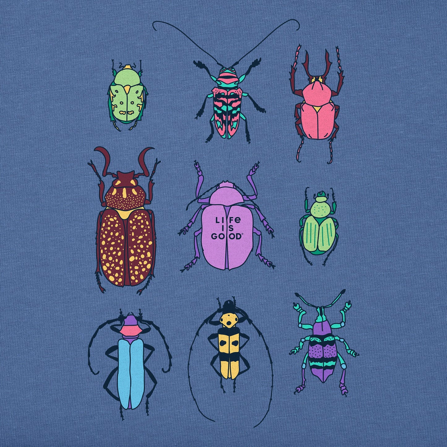 Women's Cool Bug Grid Long Sleeve Crusher Vee