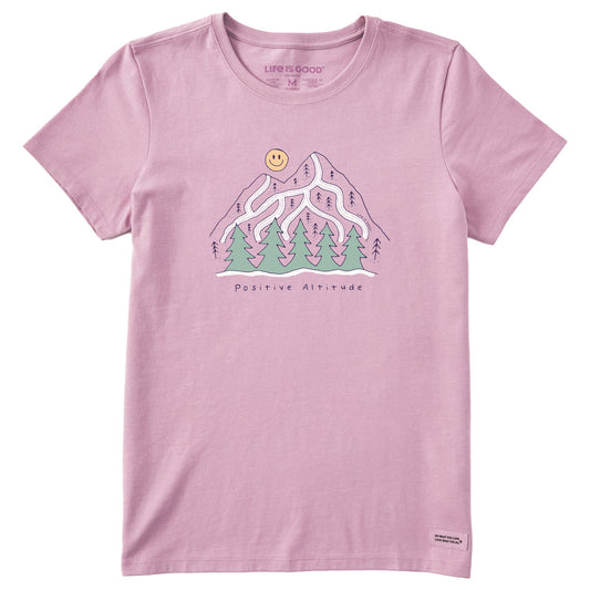 Women's Positive Altitude Mountain Short Sleeve Crusher Tee