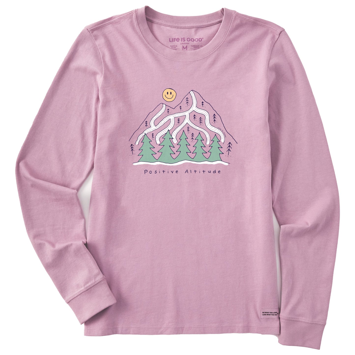 Women's Positive Altitude Mountain Long Sleeve Crusher Tee