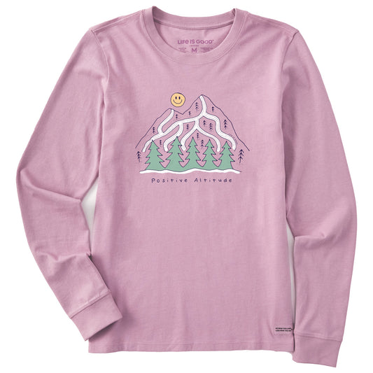 Women's Positive Altitude Mountain Long Sleeve Crusher Tee