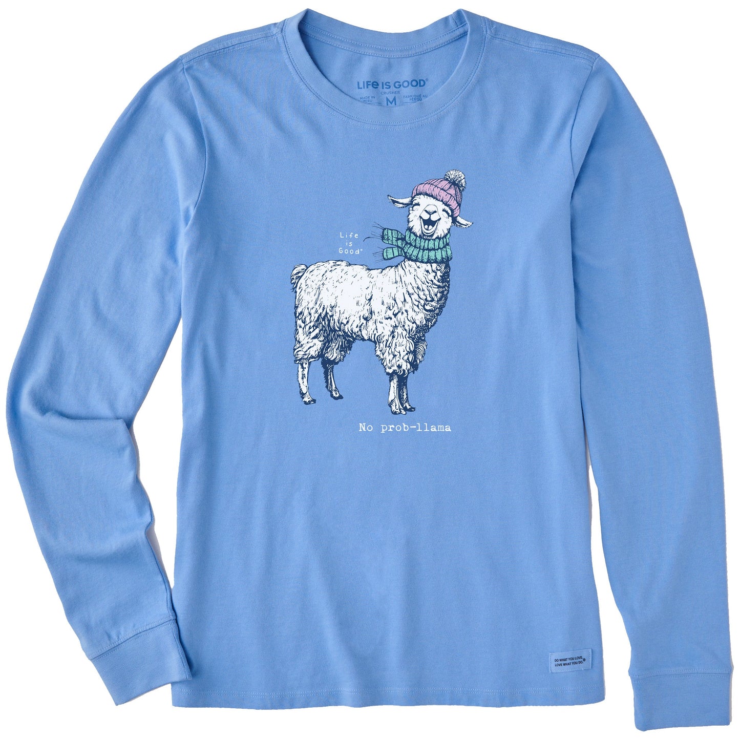 Women's No Prob-llama Long Sleeve Crusher Tee