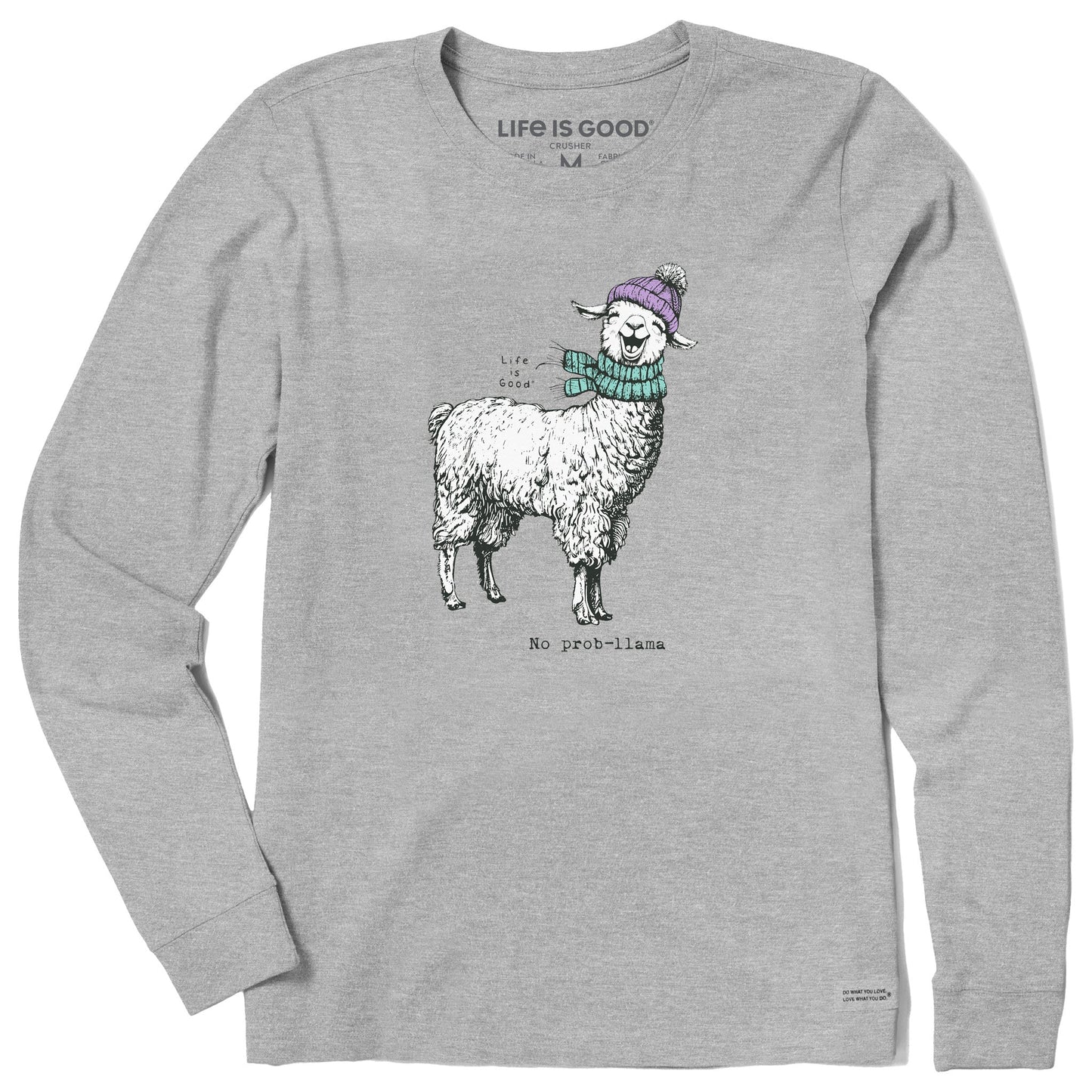 Women's No Prob-llama Long Sleeve Crusher Tee