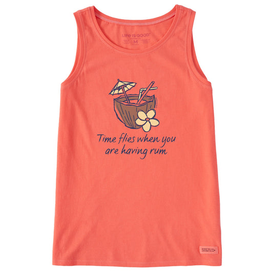 Women's Time Flies When You are Having Rum Crusher Tank