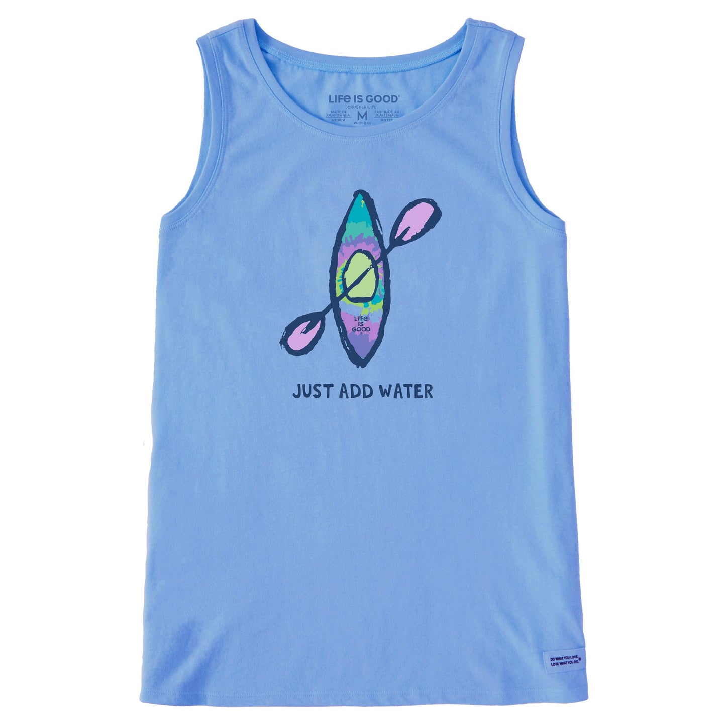 Women's Tie Dye Just Add Water Kayak Crusher Tank