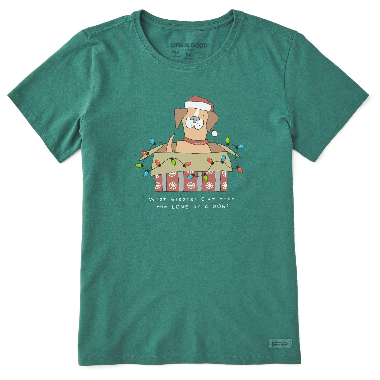 Women's Gift of a Dog Box Short Sleeve Crusher Tee