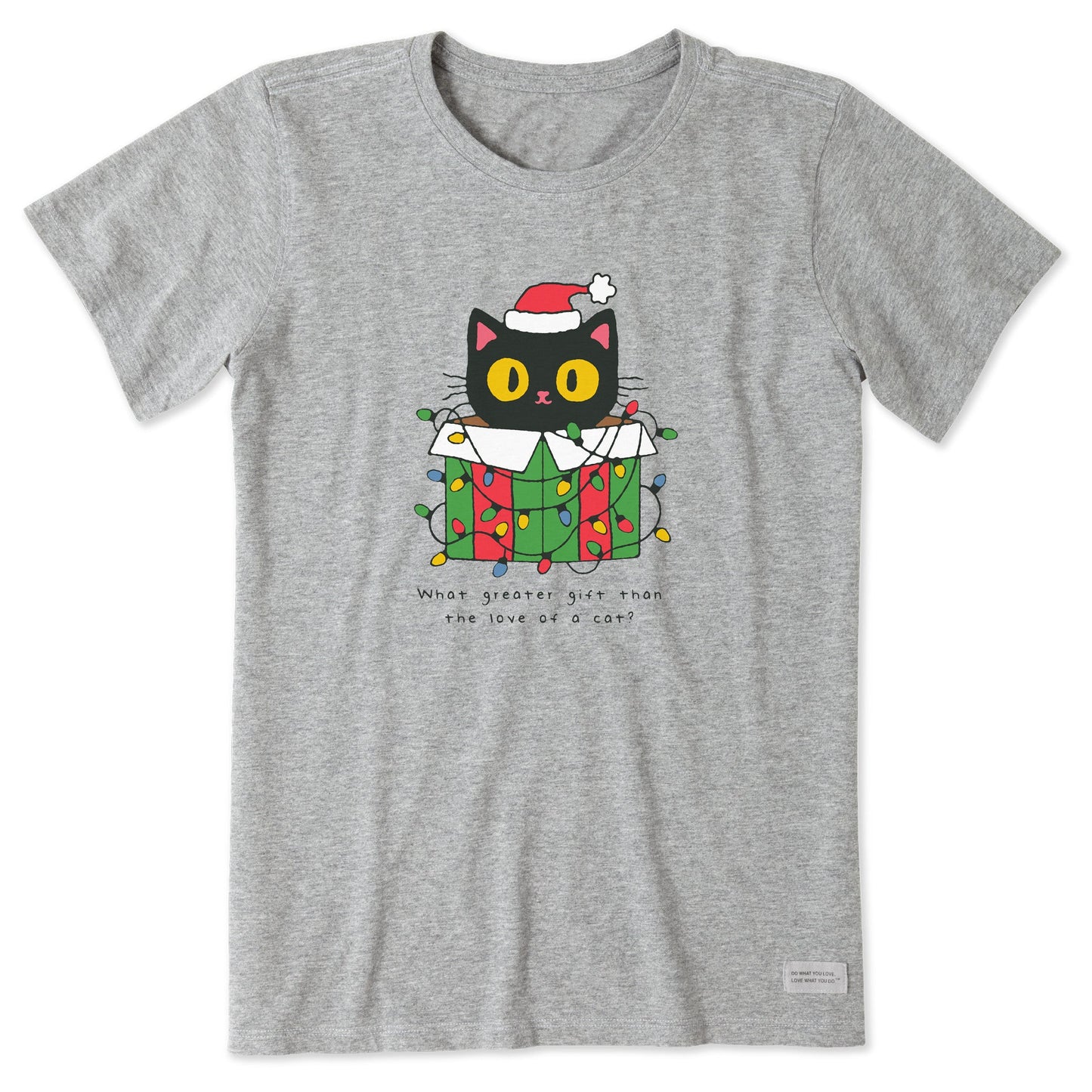Women's Gift of a Cat Box Short Sleeve Crusher Tee