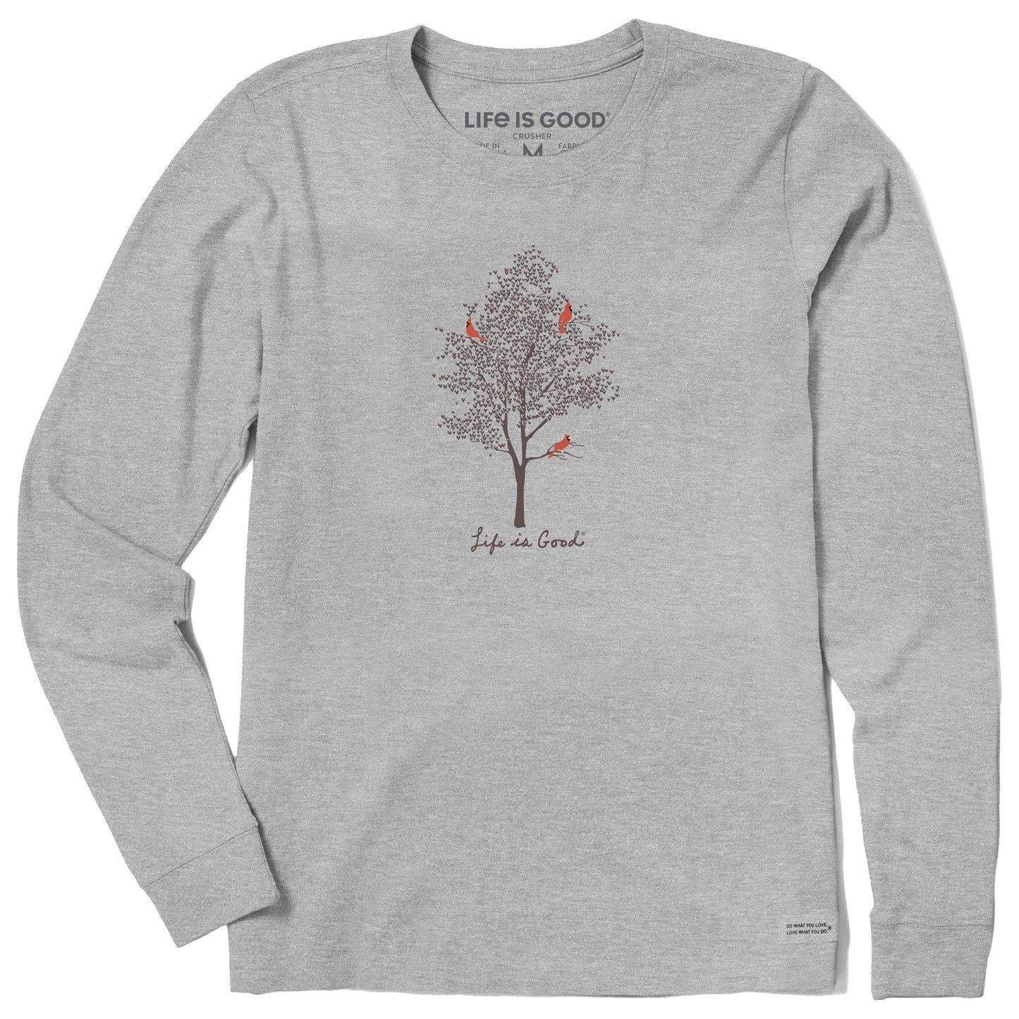 Women's Tree Cardinals Long Sleeve Crusher Tee
