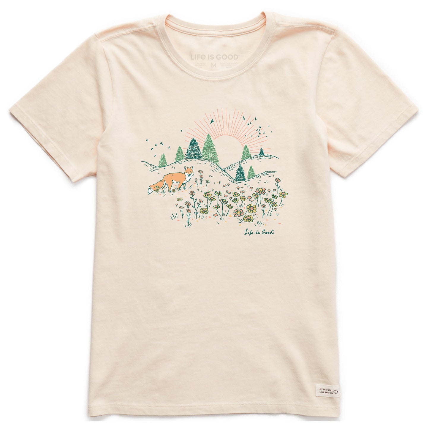 Women's Foxy Short Sleeve Crusher Tee