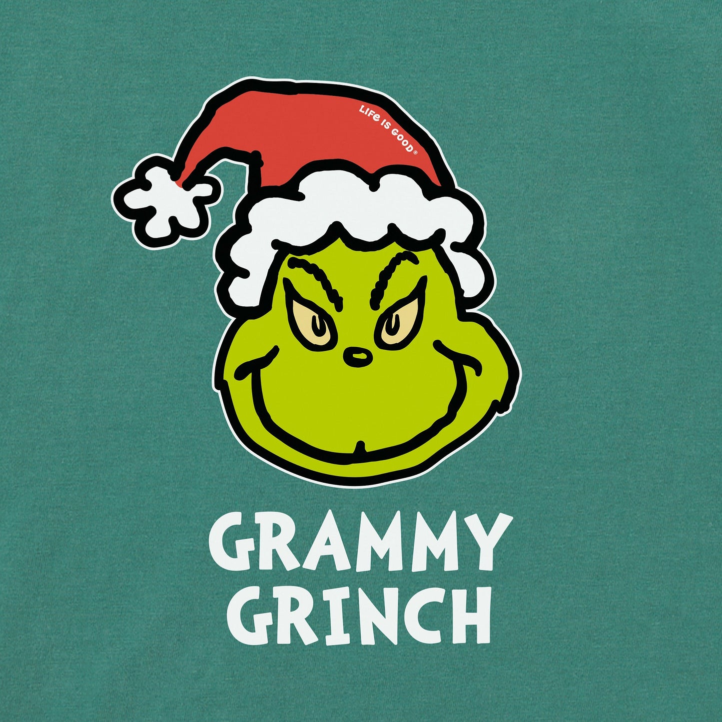 Women's Grammy Grinch Long Sleeve Crusher Tee