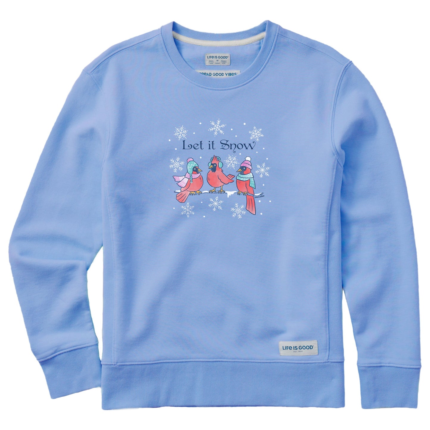 Women's Let it Snow Cardinals Simply True Crew
