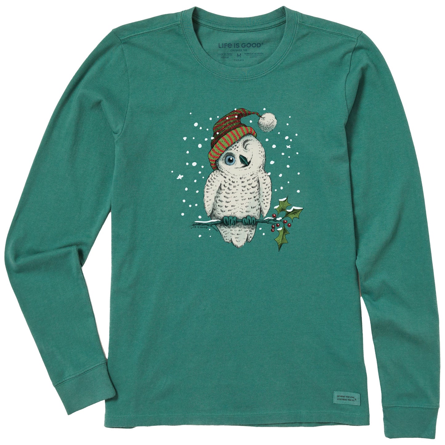 Women's Winter Hoot Long Sleeve Crusher Tee