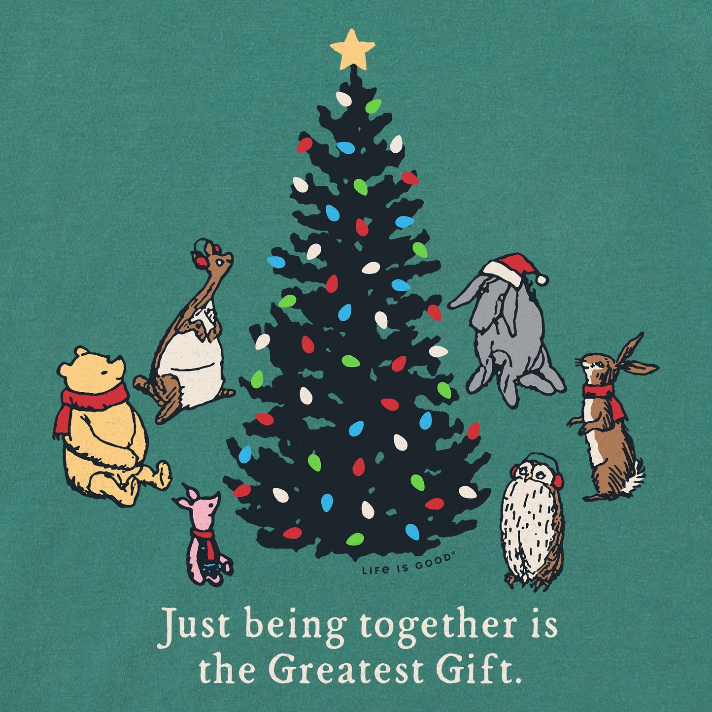 Men's Greatest Gift Winnie & Friends Short Sleeve Crusher Tee
