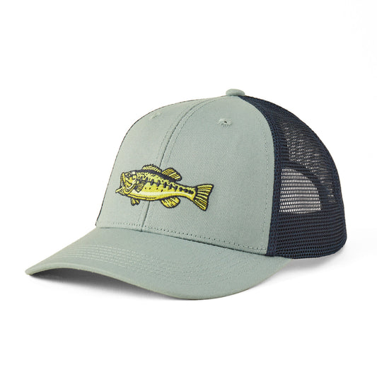 Adult Unisex Clean Large Mouth Bass Trucker
