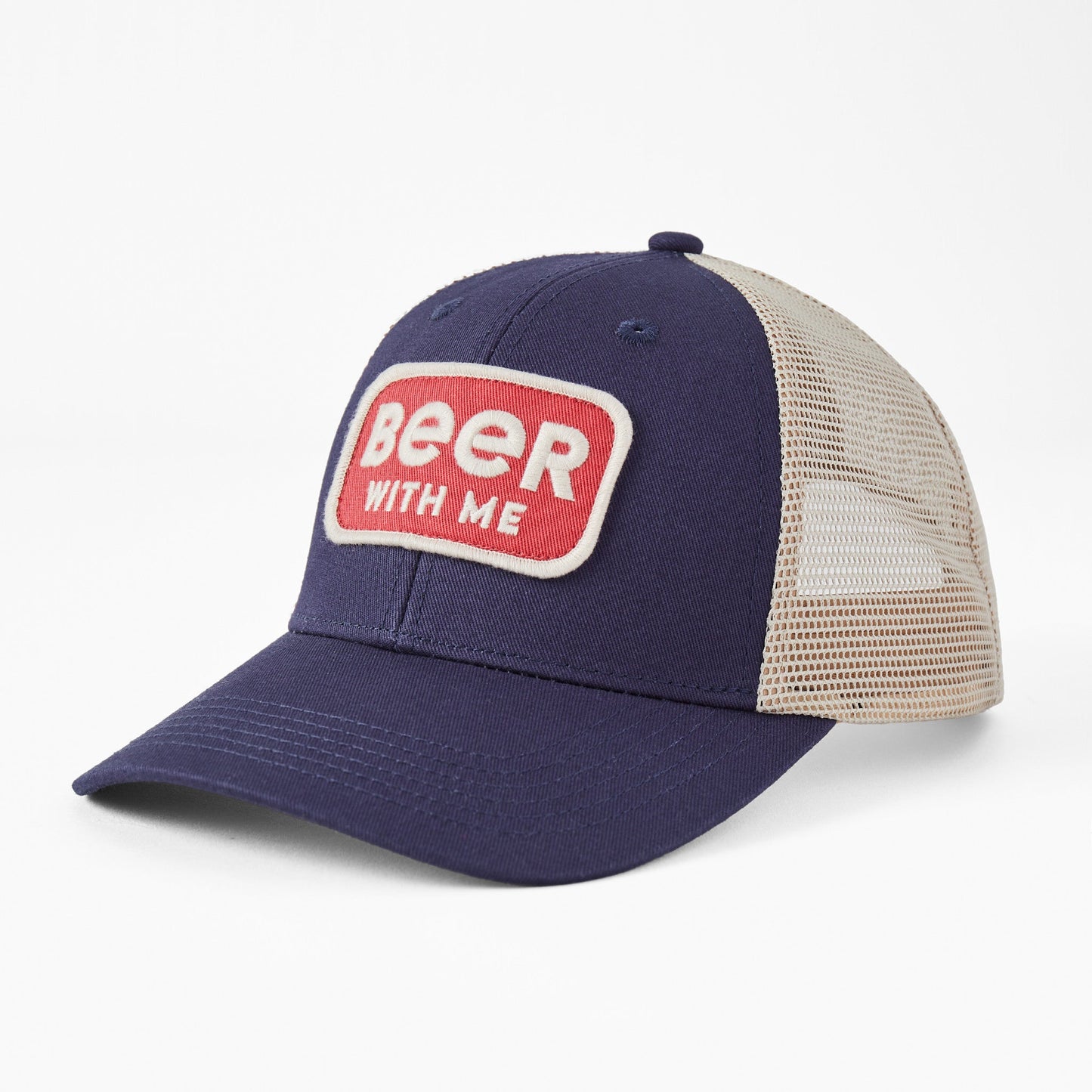 Adult Unisex Beer With Me Patch Trucker