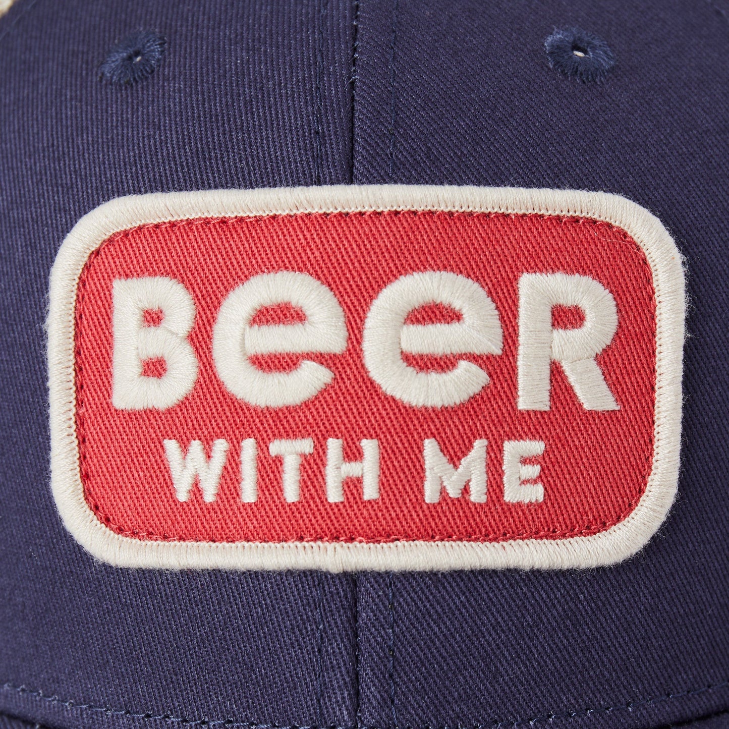 Adult Unisex Beer With Me Patch Trucker