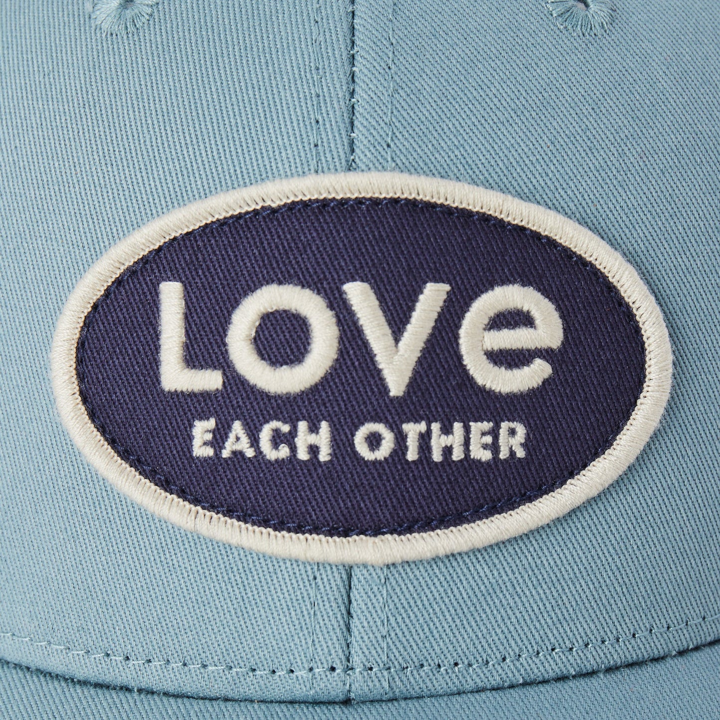 Adult Unisex Love Each Other Patch Trucker