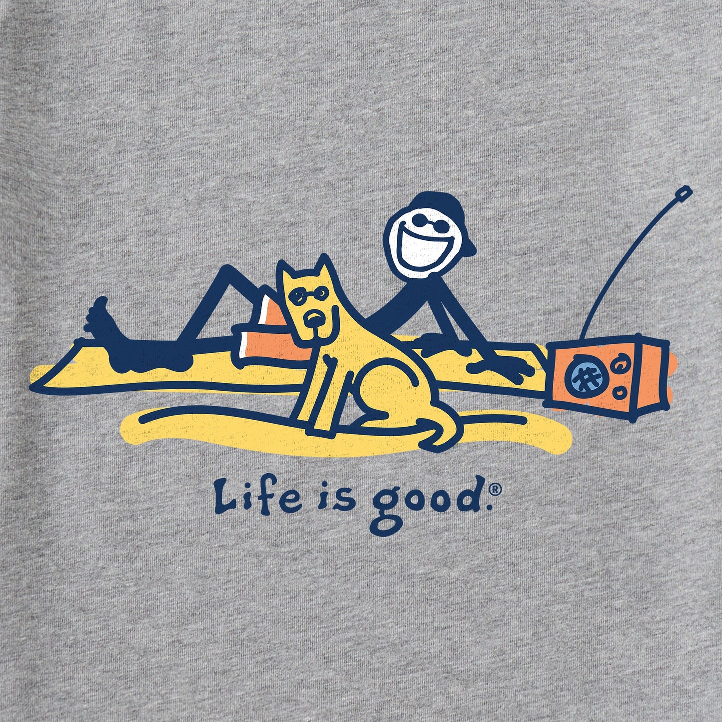 Men's Jake and Rocket Beach Day Short Sleeve  Tee