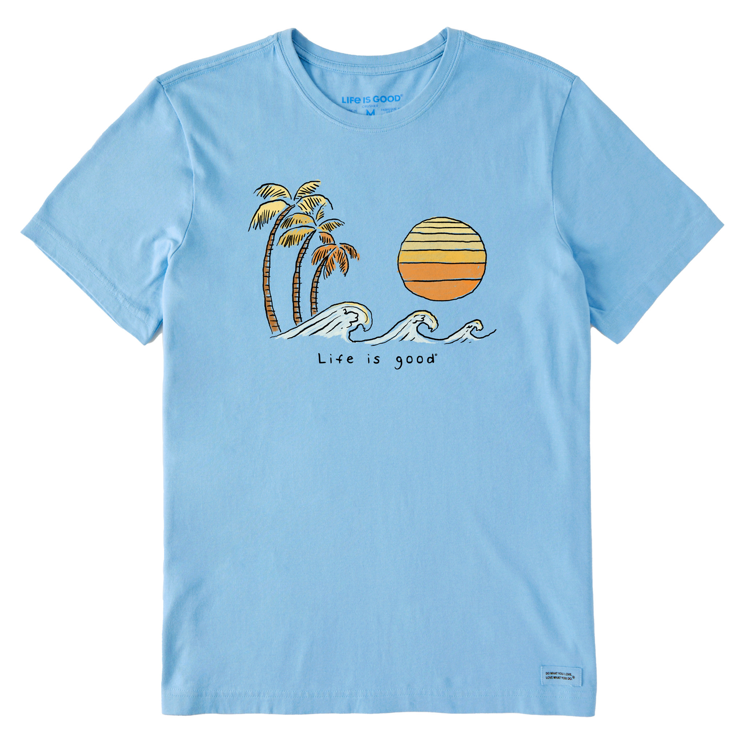 Men's Wave Palm Sun Short Sleeve Crusher Tee