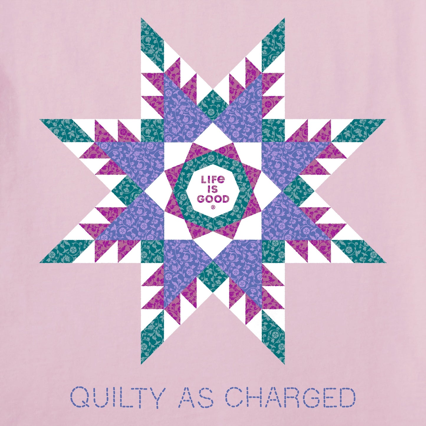Women's Quilty as Charged Short Sleeve Crusher Vee
