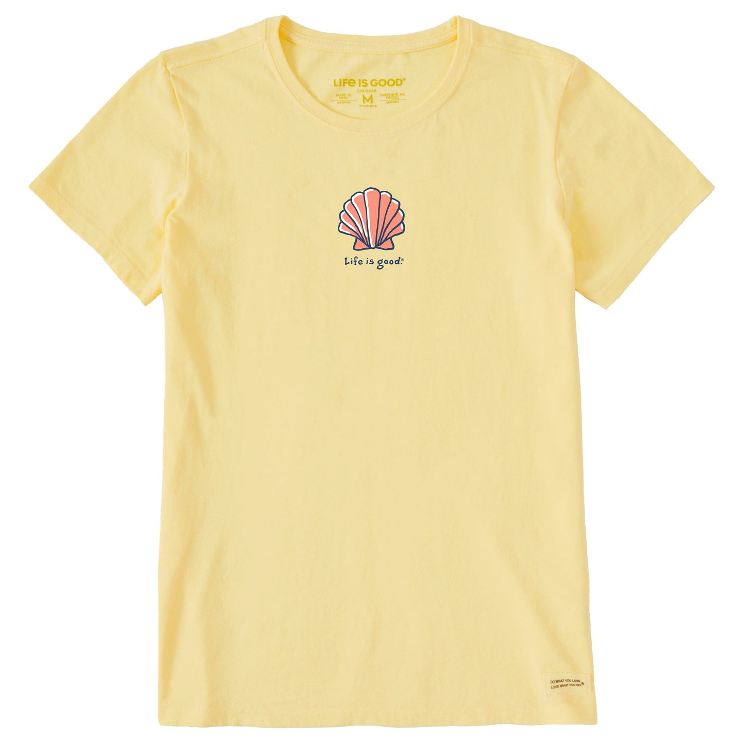 Women's Seashell Short Sleeve Crusher Tee