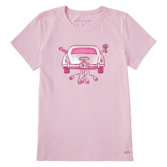 Women's Can Do Wedding Car Short Sleeve Tee