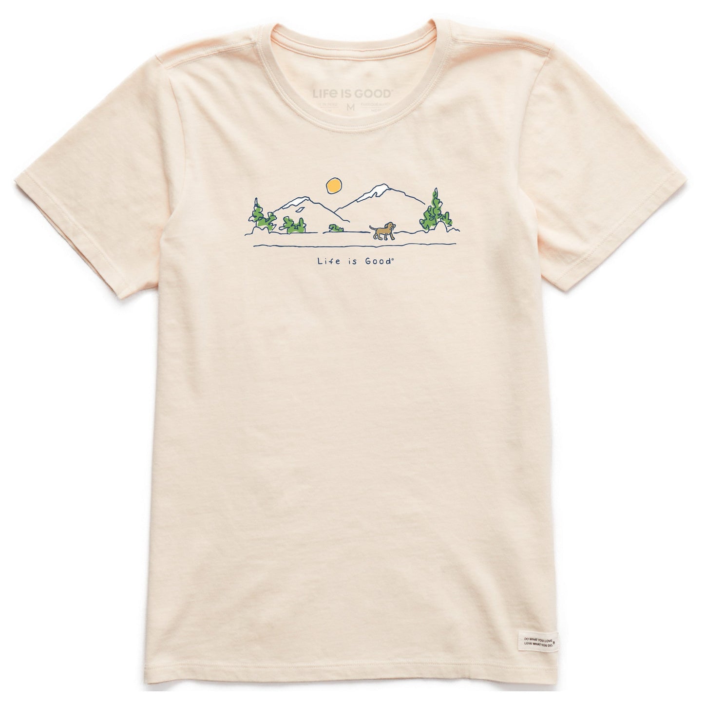 Women's Dog Vista Short Sleeve Crusher Tee