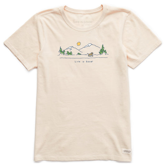 Women's Dog Vista Short Sleeve Crusher Tee