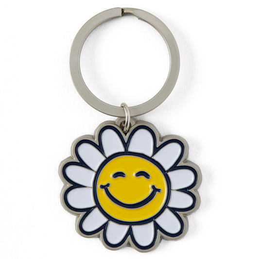 Adult Unisex  Happy Smile Daisy Kind Keychain
