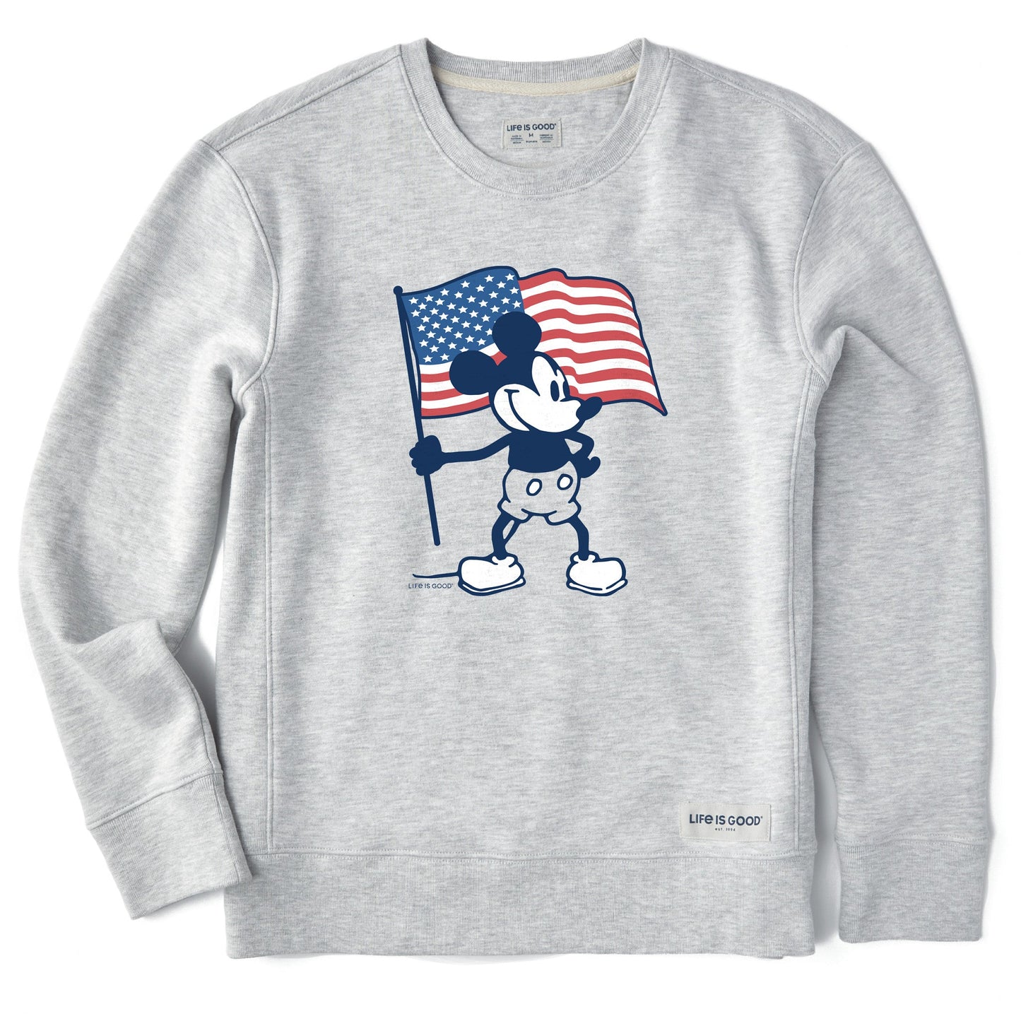 Women's Americana Steamboat Willie Simply True Fleece Crew