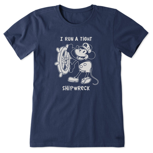 Women's Willie Tight Shipwreck Short Sleeve Tee