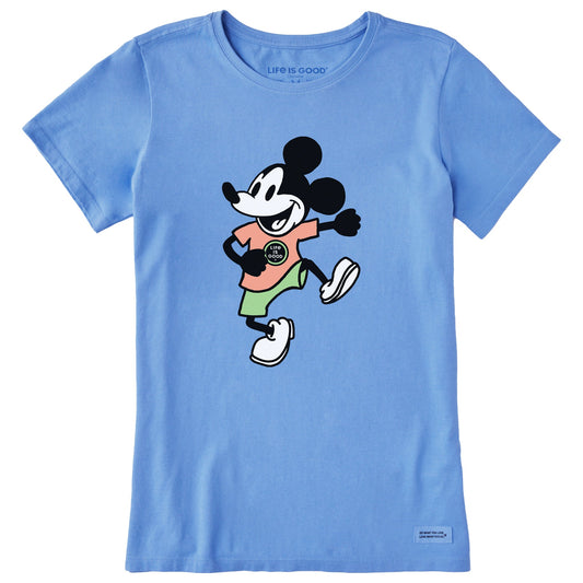 Women's Steamboat Willie Dancing Short Sleeve Tee
