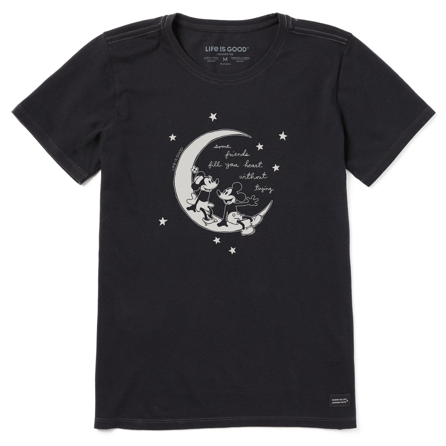 Women's Willie Fill Your Heart Moon Short Sleeve Tee