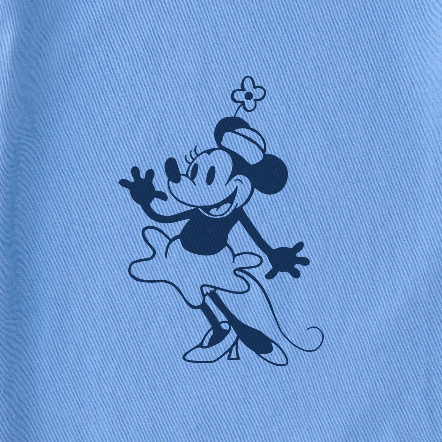 Women's Steamboat Willie Little Miss Mouse Short Sleeve Vee