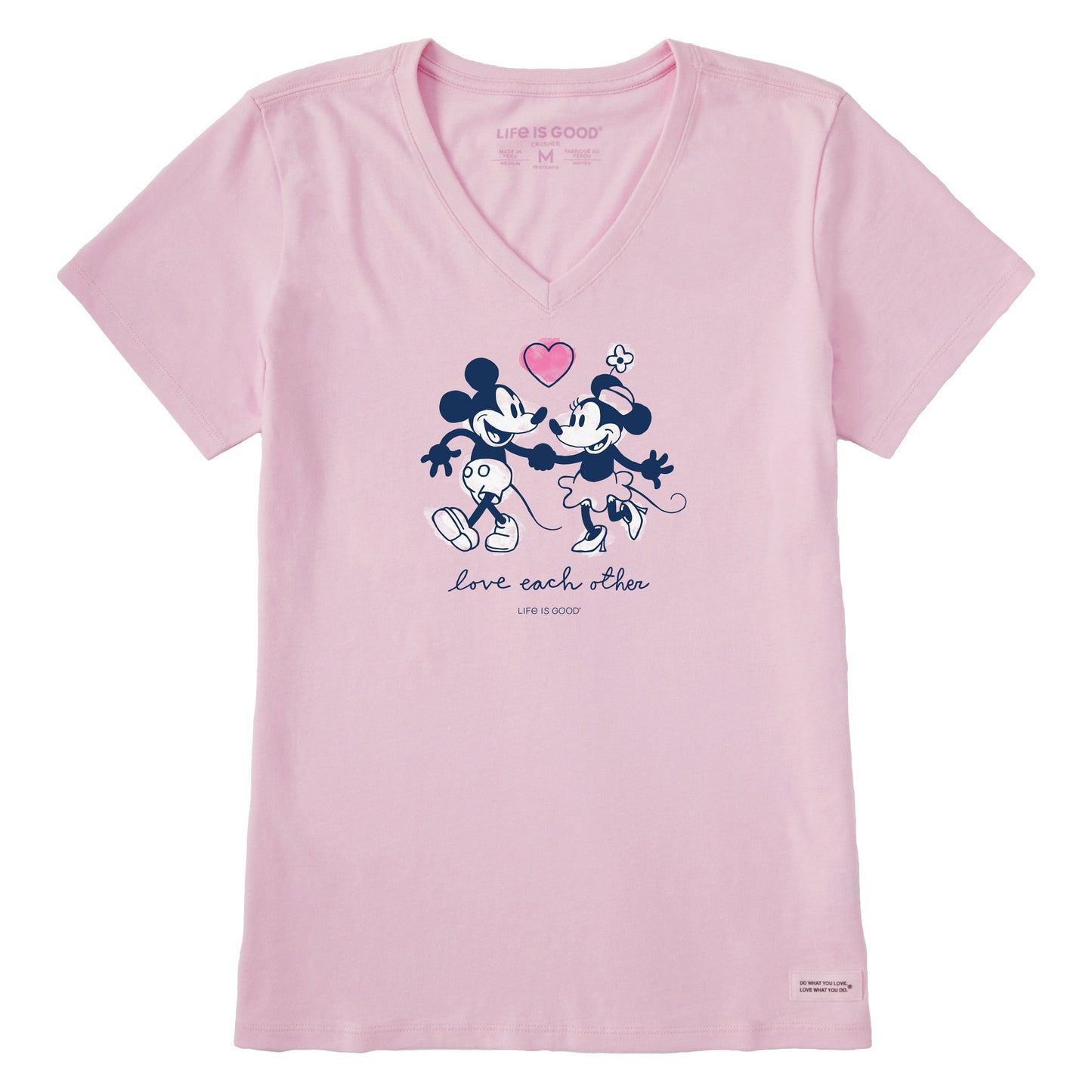 Women's Willie Love Each Other Short Sleeve Vee