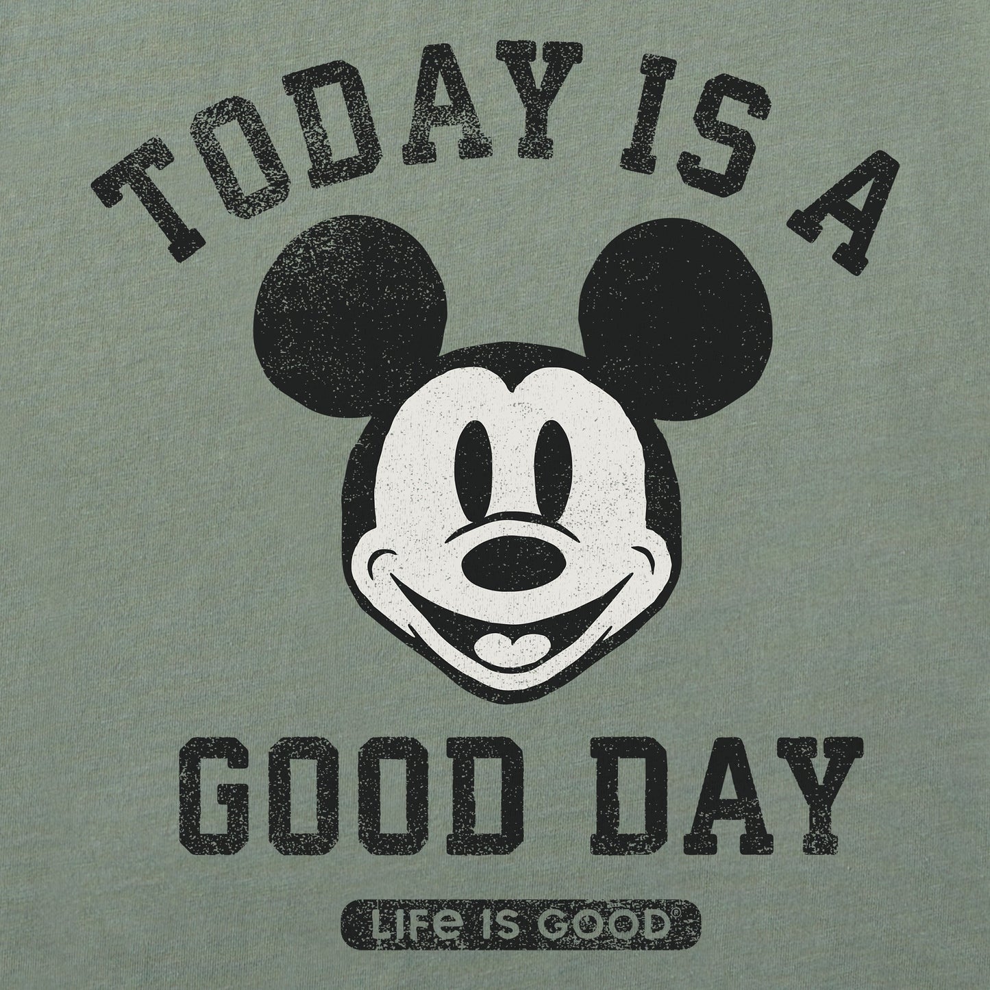 Women's Steamboat Willie Good Day Short Sleeve Crusher Boxy Tee