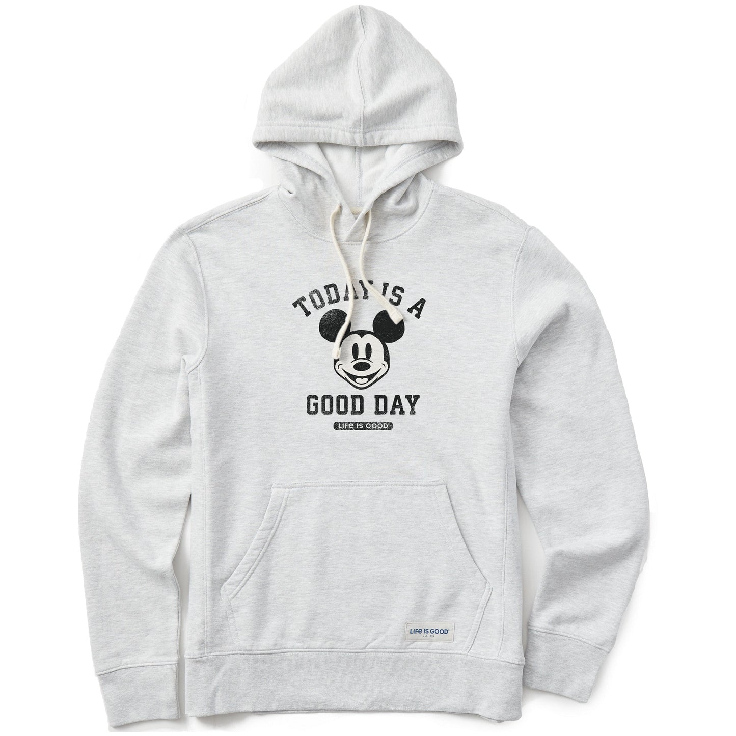 Men's Steamboat Willie Good Day Simply True Fleece Hoodie