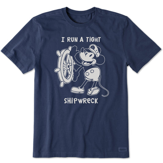 Men's Willie Tight Shipwreck Short Sleeve Tee