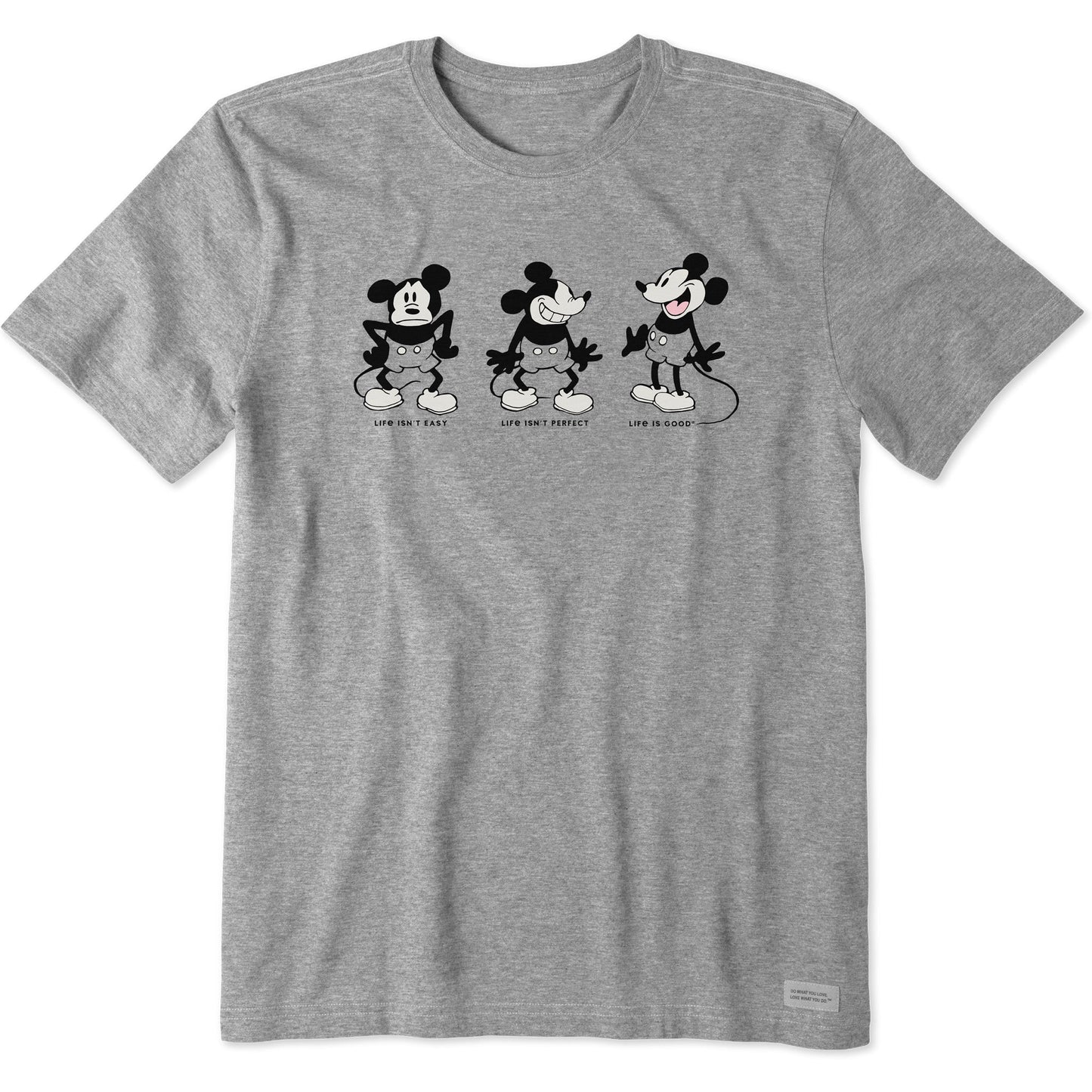 Men's Steamboat Willie Life isn't Easy Short Sleeve Tee