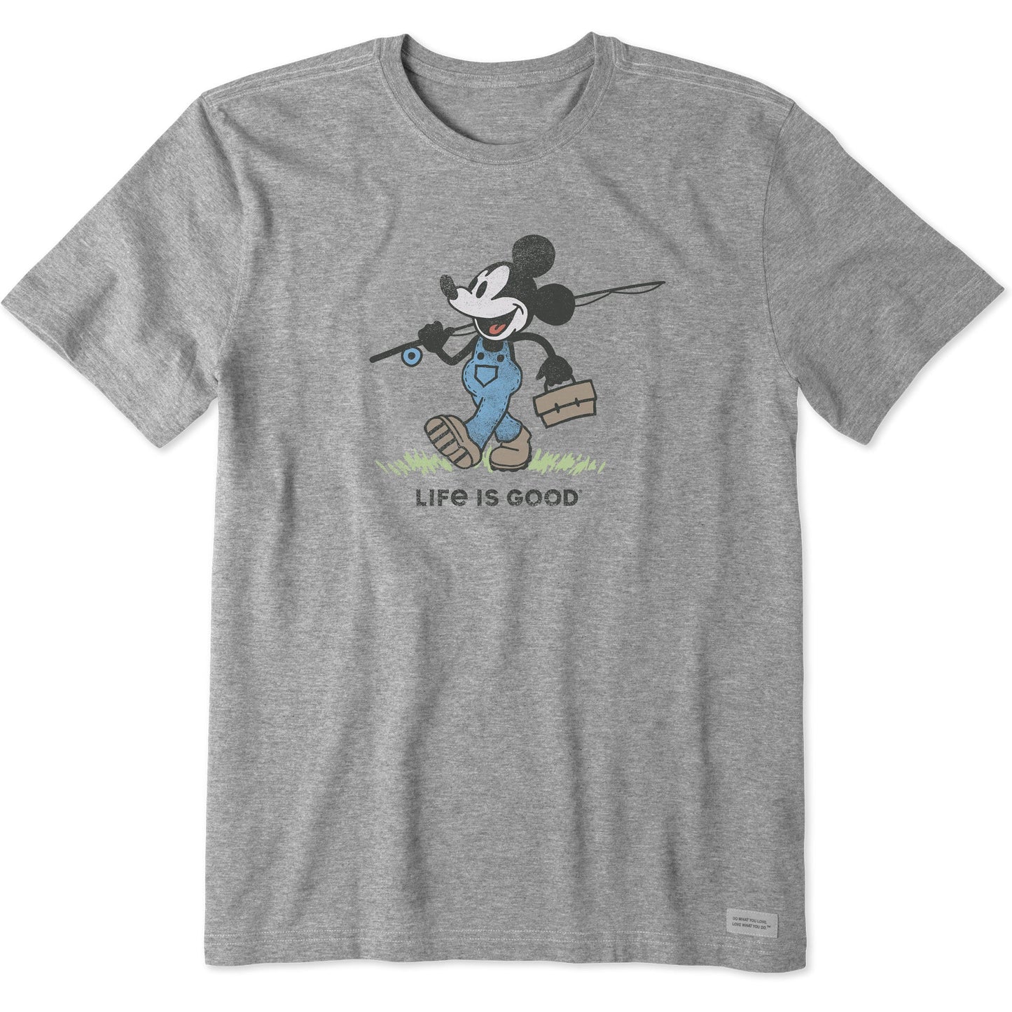 Men's Steamboat Willie Fishing Short Sleeve Tee