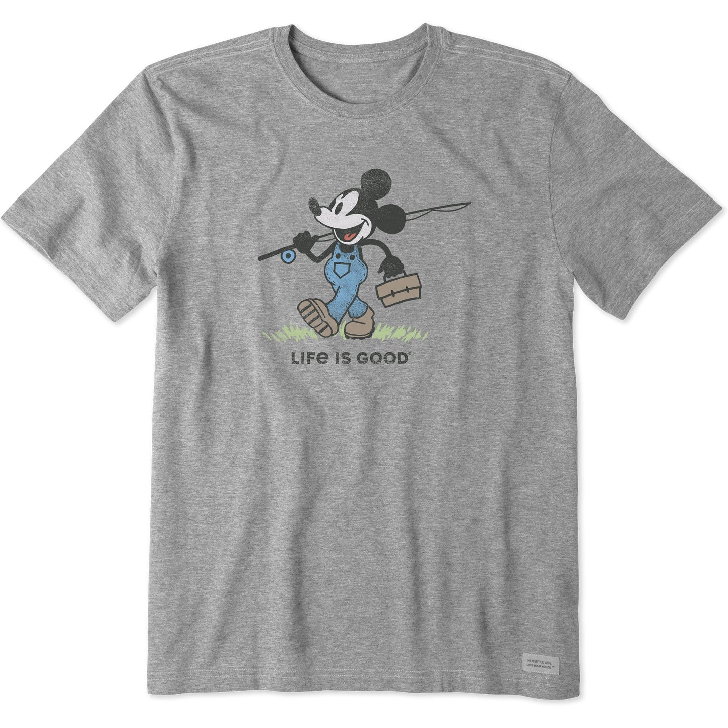 Men's Steamboat Willie Fishing Short Sleeve Tee