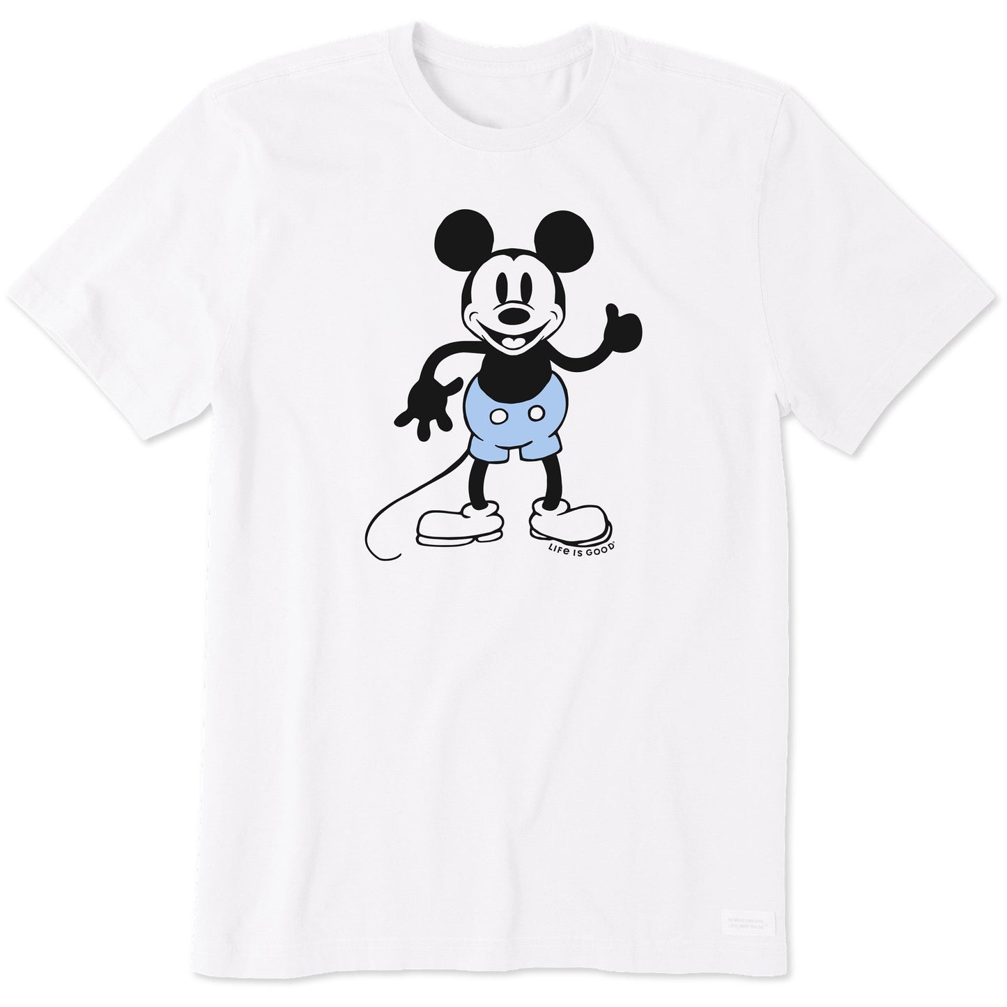 Men's Steamboat Willie Thumbs Up Short Sleeve Tee
