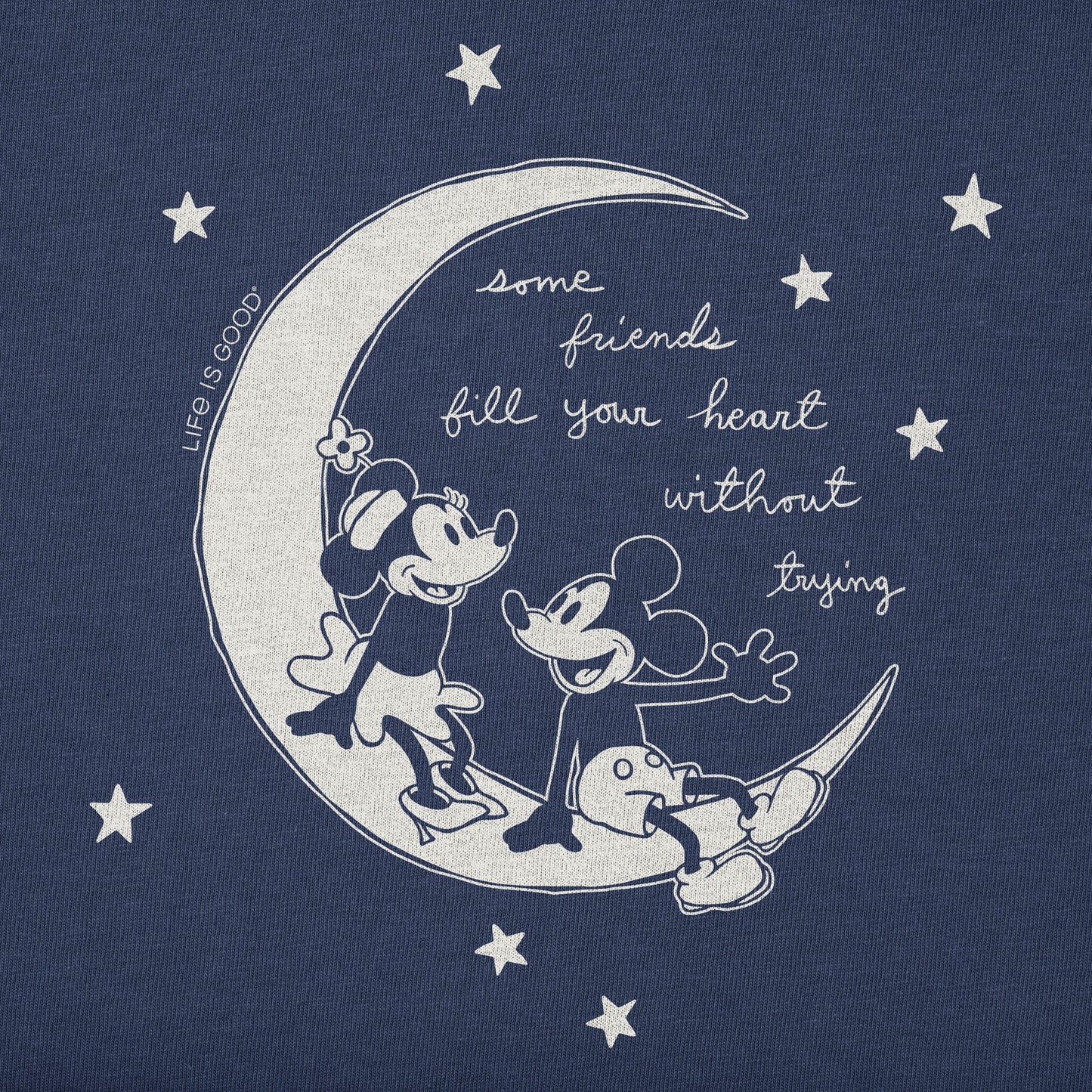 Kids Willie Fill Your Heart Moon Short Sleeve Crusher Tee